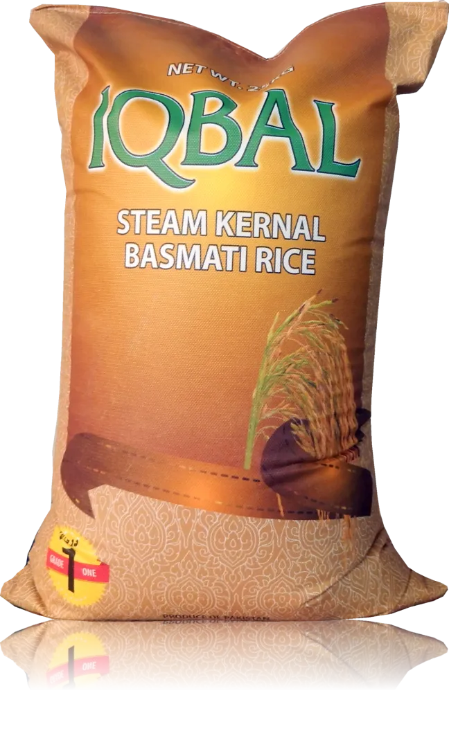 IQBAL Steamed Kernal Basmati Rice - 25 Kg