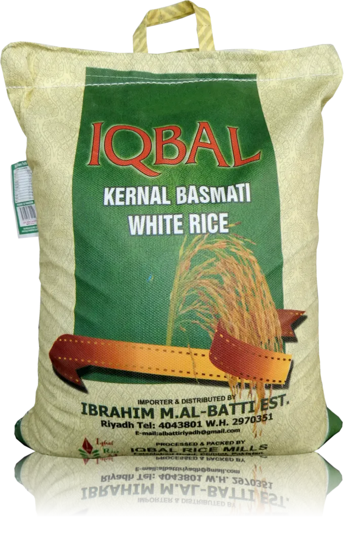 IQBAL WHITE BASMATI RICE - 10 Kg