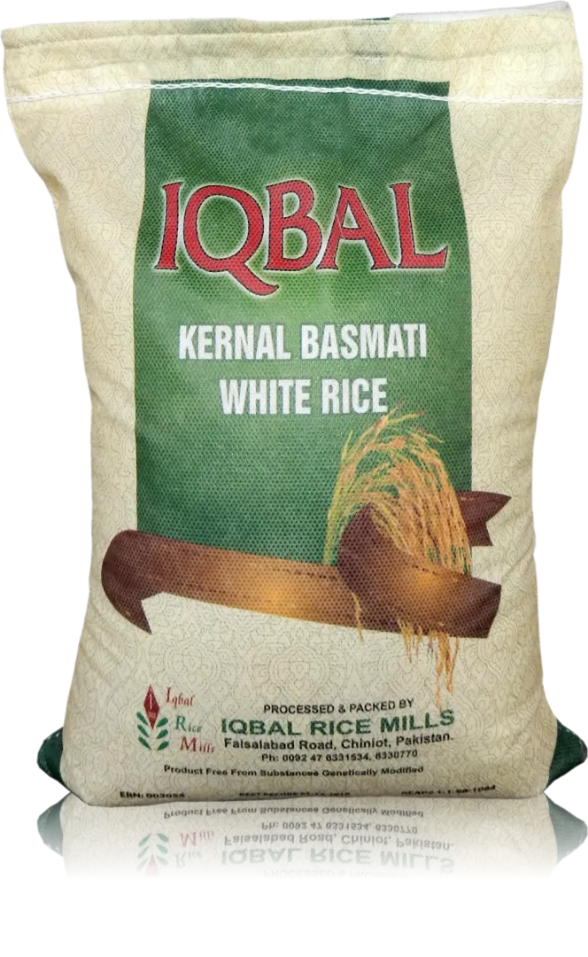 IQBAL WHITE BASMATI RICE - 20 Kg